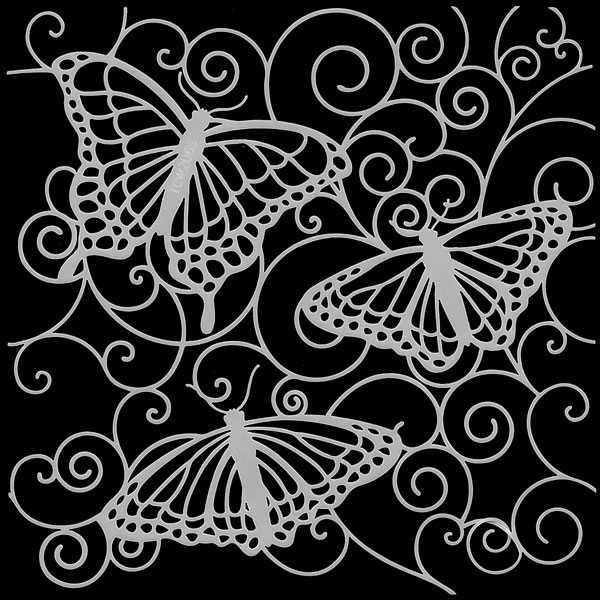 TCWステンシル 608-0206 12×12インチ