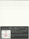 ウォーターフォード水彩紙 A4判 ホワイト300g 荒目A4カット判5枚入り 210mm×297mm WR-A4