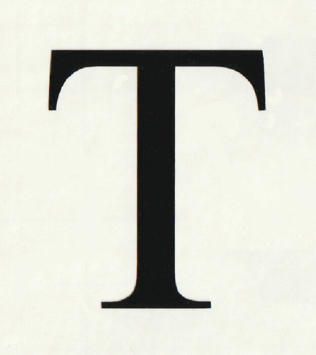 ファインホームカッティングステッカー 英文字縦4cmサイズ T cs-511t