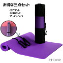 厚さ 10mm 折りたたみ ヨガマット 持ち運びに便利なメッシュケース付き ホットヨガ ピラティス ダイエット エクササイズ マット ストレッチ 筋トレマット ...