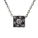 【中古】DAMIANI/ダミアーニ 750 ブラックダイヤモンド ネックレス/ペンダント/j4-1