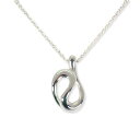 【中古】TIFFANY/ティファニー 925 オープンウェーブ ペンダント/ネックレス/j9-1