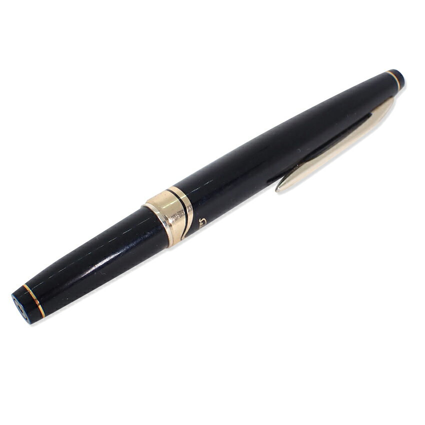 SAILOR/セーラー　万年筆　ペン先18K　ブラック×ゴールド /j242-2 finejewel-10026554 ジュエラー チック パッケージ画像