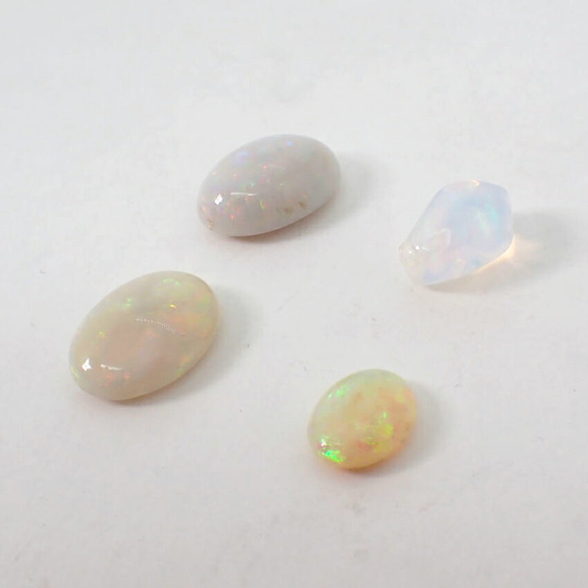 ジュエラー チックの【中古】オパール4点 ルース/lu1-3｜アングル2