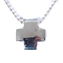 【中古】TIFFANY/ティファニー 925 ローマンクロス ペンダント/ネックレス/j1-5