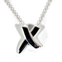 【中古】TIFFANY/ティファニー 925 キス ペンダント/ネックレス/j5-5