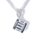 【中古】TIFFANY/ティファニー 925 アトラスキューブ ペンダント/ネックレス/j6-5
