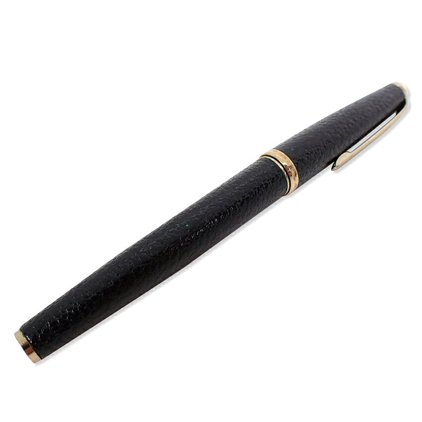 □商品詳細 商品ランク Bランク 材質：ペン先：18K　本体:樹脂 重さ：約17.0g 長さ：約12.6cm/太さ：約13mm 仕様：インク切れ 商品詳細 小傷などがあります。 □商品ランク［N］ 新品およびその同等品であり、瑕疵がなく非常にきれい な状態［S］ ほぼ瑕疵がなく、きれいな状態［A］ 使用感が少ない状態［B］ 使用感があるもの［C］ 使用感が非常に強いもの、明らかな汚破損箇所が存在するもの、リペアが必要なもの________________________