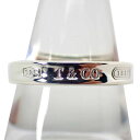 【中古】TIFFANY/ティファニー 925 1837 ナロー リング /17号/j5-9