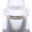 【中古】TIFFANY/ティファニー 925 ノーツ ナロー リング /9号/g539-21