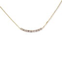 【中古】K18 ダイヤモンド/0.5ct ネックレス/ペンダント/g511-23