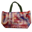 【中古】DIESEL/ディーゼル レッドオーバーロゴ PVC 