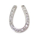 【中古】K18/K18WG ダイヤモンド/0.15ct ペンダントトップ/g473-69