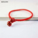 【送料無料】 ラッキー 鍵 ブレスレット ビーズ 赤 おしゃれ 大人 かわいい レディース 女性 ストリング セラミック 陶器 バングル ハンド アクセサリー