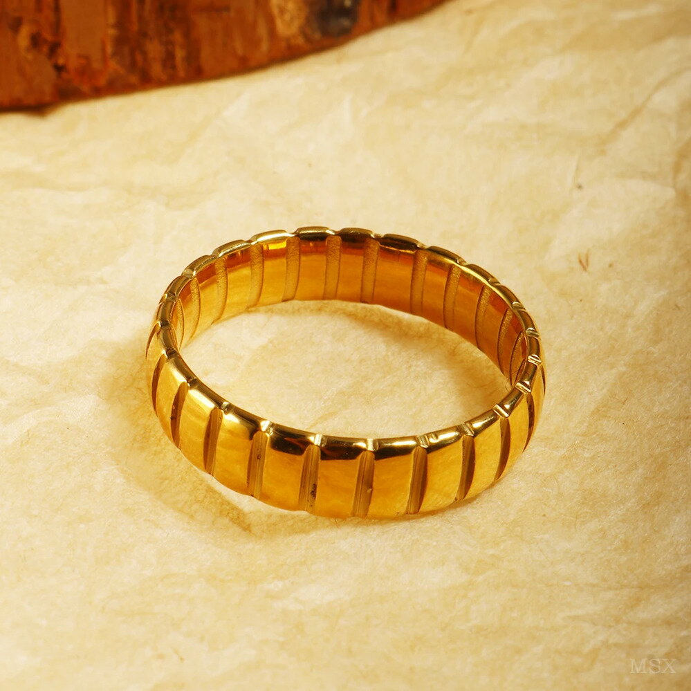 【送料無料】 指輪 リング ジルコニア ステンレス ゴールド ピック メタル メンズ ゴシック スタイル ..