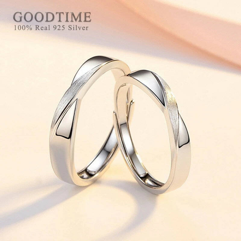 【クーポン利用で6300円】 指輪 リング シルバー レディース ファッション カップル 恋人 100% リアル 925 スターリング 結婚式 ウェディング パーティ ジュエリー アクセサリー バレンタイン ギフト
