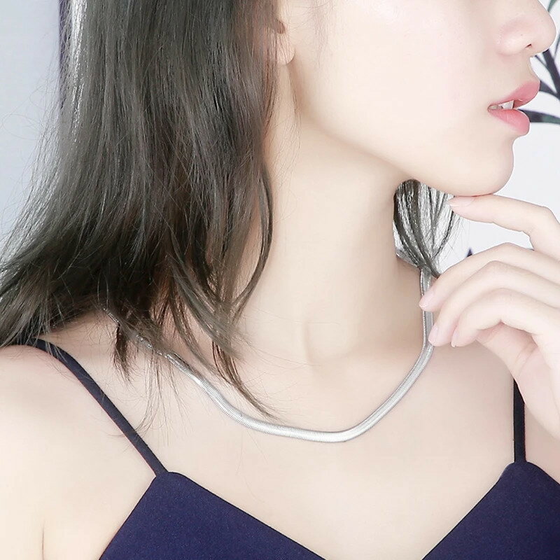 【送料無料】 チョーカー ネックレス 動物 アニマル ステンレス ゴールド チェーン レディース スチール カラー セクシー フラット 蛇 スネイク ヘビ ファ...