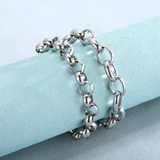 【クーポン利用で4450円】 指輪 リング ブレスレット ステンレス チェーン シンプル O レディース スチール リンク ジュエリー フェード 【クーポン利用で4450円】 指輪 リング ブレスレット ステンレス チェーン シンプル O レディース スチール リンク ジュエリー フェード
