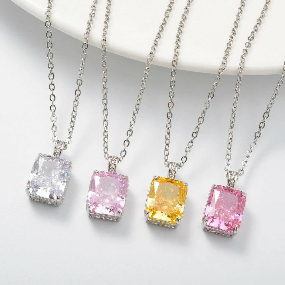 【送料無料】 チャーム ペンダント 指輪 リング ネックレス ジルコニア コッパー チェーン カッパー メタル レディース 赤ちゃん ベイビー シャイニー ジル...