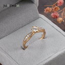 【クーポン利用で4390円】 指輪 リング ジルコニア ゴールド ハート 矢印 レディース 585 ローズ 婚約 ジルコン アロー カット 二国間 スモール ファッション ファイン 結婚式 ウェディング ジュエリー(4)