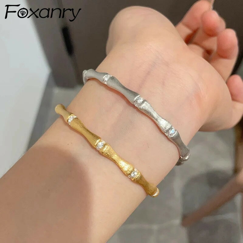 【送料無料】 ブレスレット ジルコニア ビンテージ プラント 中国 植物 レディース スクラブ 竹 バンブ..