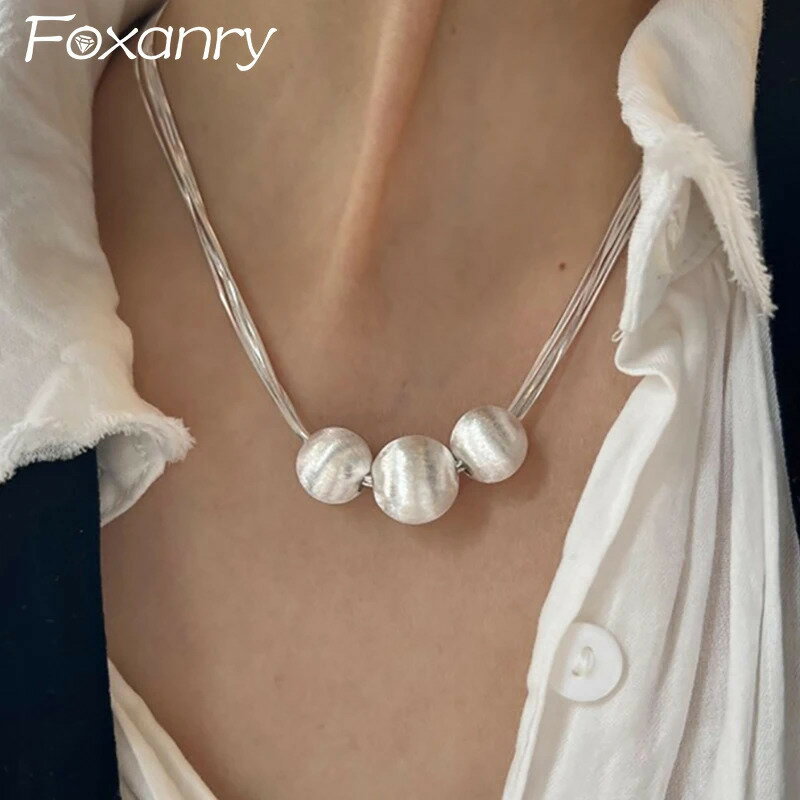 【送料無料】 ネックレス シルバー ポール レディース ミニマリスト カラー セーター 新しい ファッシ..