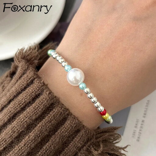 【クーポン利用で3940円】 ブレスレット マルチカラー シルバー ビーズ パール レディース カラー カップル トレンド ミニマリスト クラシック 夏 サマー ジュエリー ギフト 【クーポン利用で3940円】 ブレスレット マルチカラー シルバー ビーズ パール レディース カラー カップル トレンド ミニマリスト クラシック 夏 サマー ジュエリー ギフト