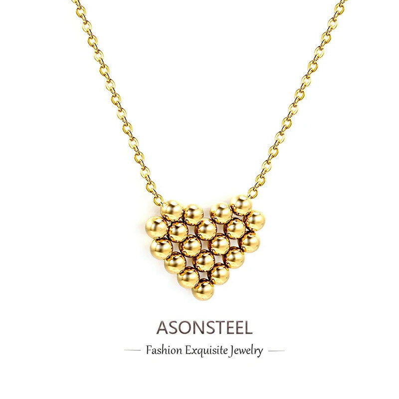 【送料無料】 チョーカー ペンダント ネックレス ステンレス ビンテージ ゴールド スクエア 三角形 ハート ビーズ レディース スチール 繊細 カラー 四角 ...