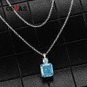 【送料無料】 ペンダント ネックレス ダイヤモンド 黄 イエロー シルバー ピンク リング レディース 100% 925 スターリング 9x1mm アクアマリン ハイ カーボン ファイン ジュエリー ギフト