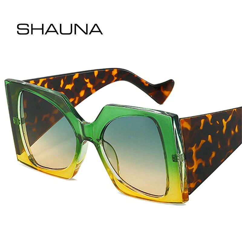 【クーポン利用で3990円】 サングラス 動物 アニマル スクエア ヒョウ ハート レトロ レディース メン..