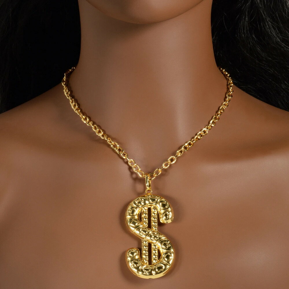 【送料無料】 ペンダント ネックレス レディース 1 ファッション ホット ヒップ ホップ パンク ドル シンボル クラシック ジュエリー ギフト(4)