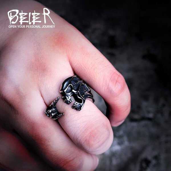 【送料無料】 指輪 リング メンズ 男性 サージカル ステンレス 316L ファッション ジュエリー ギター ..