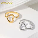 【クーポン利用で2890円】 指輪 リング ハート シンプル レディース 女性 シルバー カラー 新しい 甘い ロマンチック ファッション 透かし アウト 誕生日 パーティ ジュエリー 贈り物 調整可能