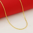 【送料無料】 ネックレス ゴールド チェーン レース レディース 女性 24k リアル プレート 2 ねずみ しっぽ ウェディング 誕生日 ギフト