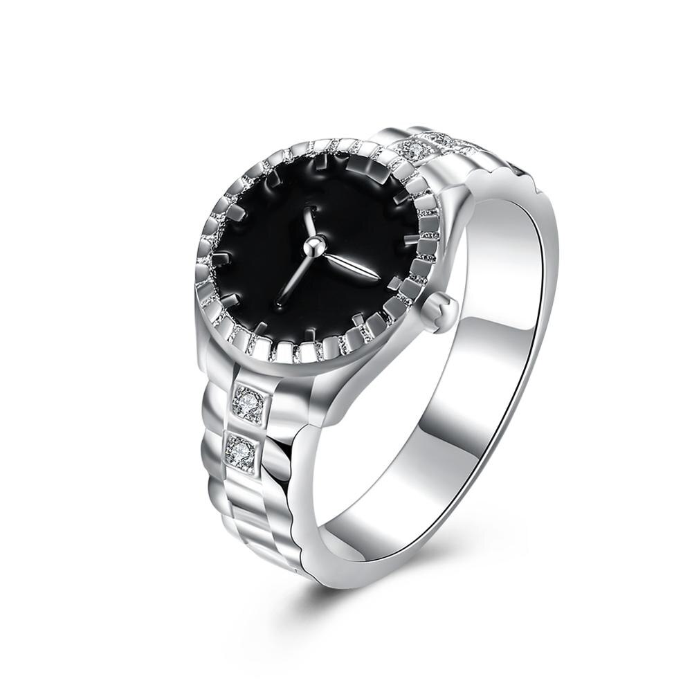 【送料無料】 指輪 リング シルバー レディース 女性 ファッション 925 アナログ 時計 メンズ 男性 ジュエリー ギフト