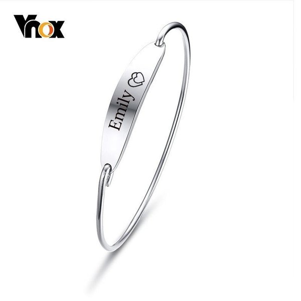 【送料無料】 バングル ブレスレット カスタム 刻印 フレンズ レディース シンプル カフ ネーム 名前 バー レコード シスター ベスト メンズ PUレザー ...