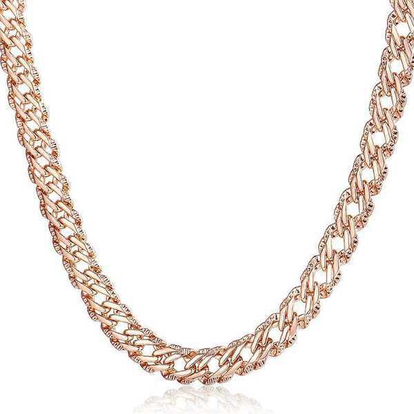 【クーポン利用で3600円】 ネックレス レディース 女性 メンズ 男性 ピンクゴールド チェーン おしゃれ 大人 喜平 ごつい かっこいい 585 ゴールド ...