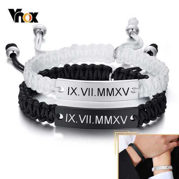 【クーポン利用で3690円】 ブレスレット ロープ レディース カスタム バレンタイン 魅力的 網込 ジュエリー カップル 小豆 あずき チェーン ギフト メン...