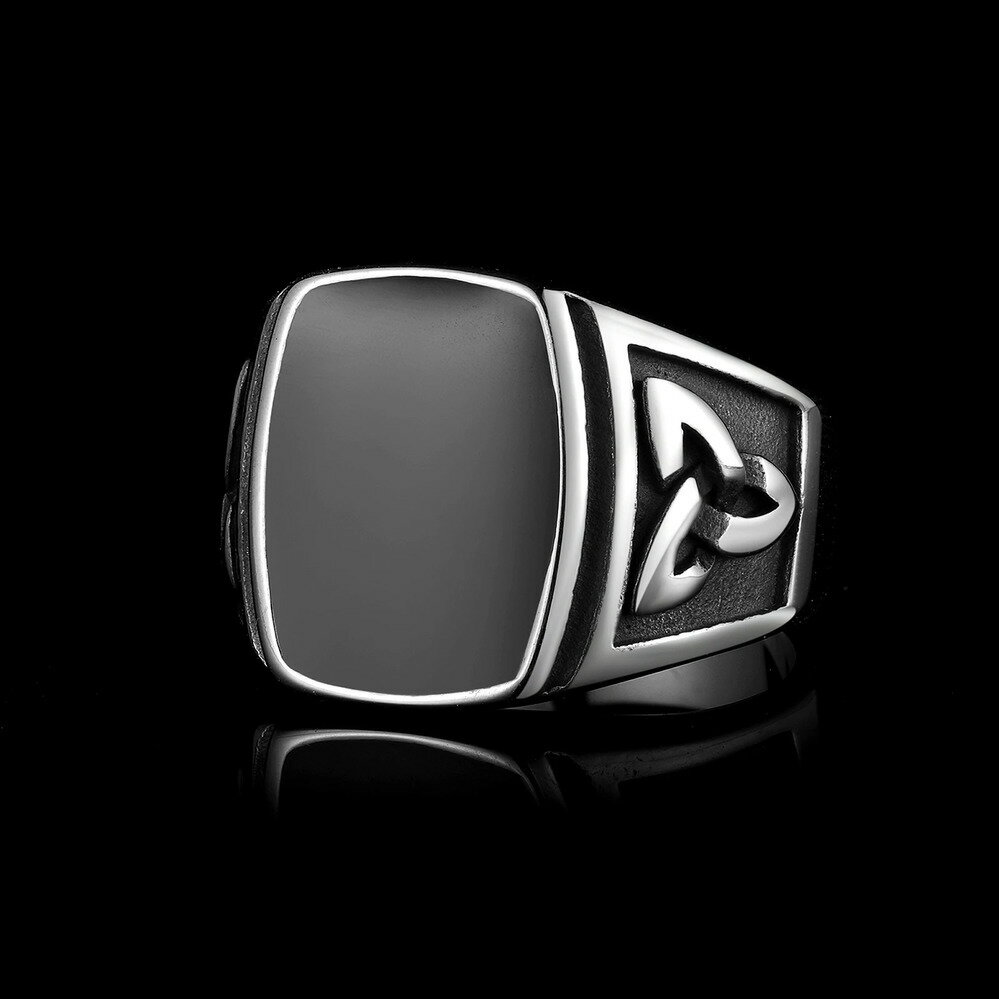 【送料無料】 指輪 リング ハイキング ステンレス リボン レディース メンズ スチール 会社 ノルディック 神話 ジャイアント エポキシ