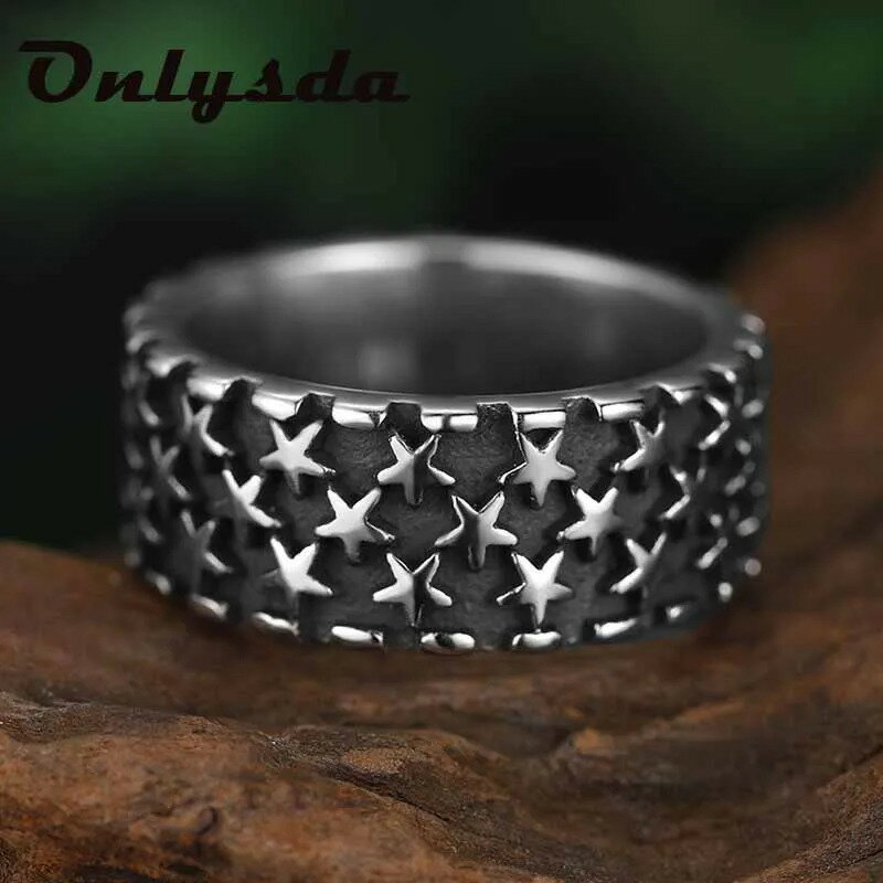 【送料無料】 チャーム 指輪 リング ビンテージ 星 レディース スター 指 フィンガー バイカー ファッション 結婚式 ウェディング 創造性 ギフト ジュエリ...