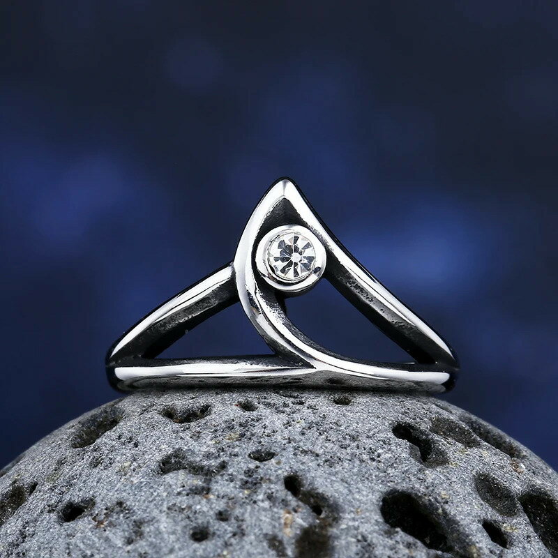 【クーポン利用で4140円】 指輪 リング ジルコニア ステンレス レディース メンズ ファッション 新しい..