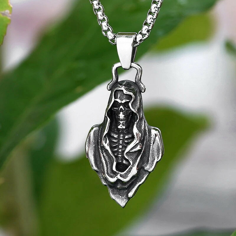 【クーポン利用で4630円】 ペンダント ネックレス 動物 アニマル チェーン メタル スカル タコ レディ..