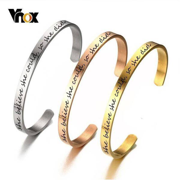 【送料無料】 バングル ブレスレット ステンレス レディース おしゃれ 大人 かわいい ステンレステンレス ポリッシュ BELIEVE カフ 高さ