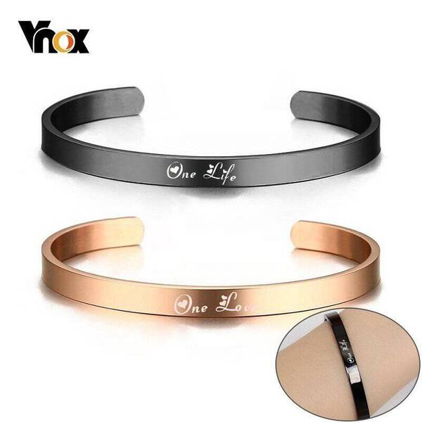 【送料無料】 バングル ブレスレット レディース 名入れ刻印 おしゃれ 大人 かわいい LOVEレディース カフブレスレット カスタム 刻印 フレンズ ギフト ...