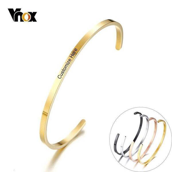 【送料無料】 ブレスレット バングルステンレステンレス シンプル バングル ステンレステンレス レディース ステンレス カスタム エレガント パーティー カフ ...