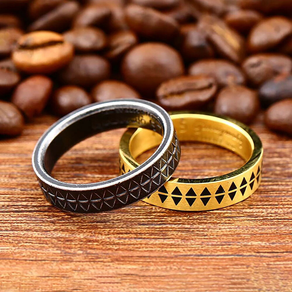 【クーポン利用で4290円】 指輪 リング ハイキング ステンレス ビンテージ シンプル レディース メンズ..