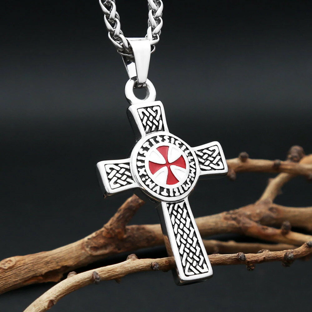 【クーポン利用で4530円】 ペンダント ネックレス ステンレス クロス レディース メンズ クラシック フ..