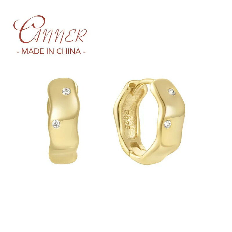 【クーポン利用で4550円】 ペンダント ピアス ジルコニア シルバー シンプル フープ リング レディース S925 スターリング ミニ ジルコン 耳 イヤー バックル ファイン ジュエリー ギフト セルギ(4)