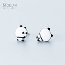 【送料無料】 ピアス パンダ シルバー 動物 アニマル スタッドピアス レディース 女性 かわいい スタッド ガール キッズ 925 スター 星リング セラミック 陶器 ジュエリー ファッション ビジュー 20120