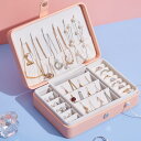 【クーポン利用で9720円】 指輪 リング レザー PUレザー レディース 女性 3 カラー PU ジュエリー 箱 ボックス 保管所 ディスプレー 場合 レディ アレンジ ケージ
